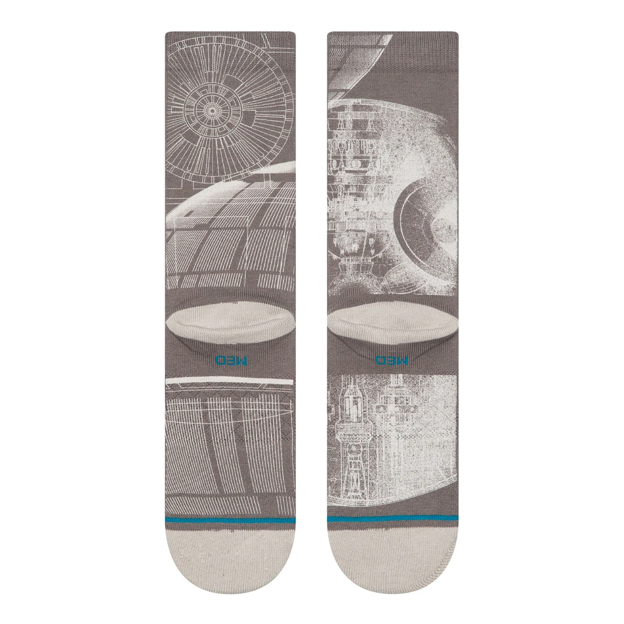 Death Star SW Crew Socks sold by OVERKILL product image thumbnail 2