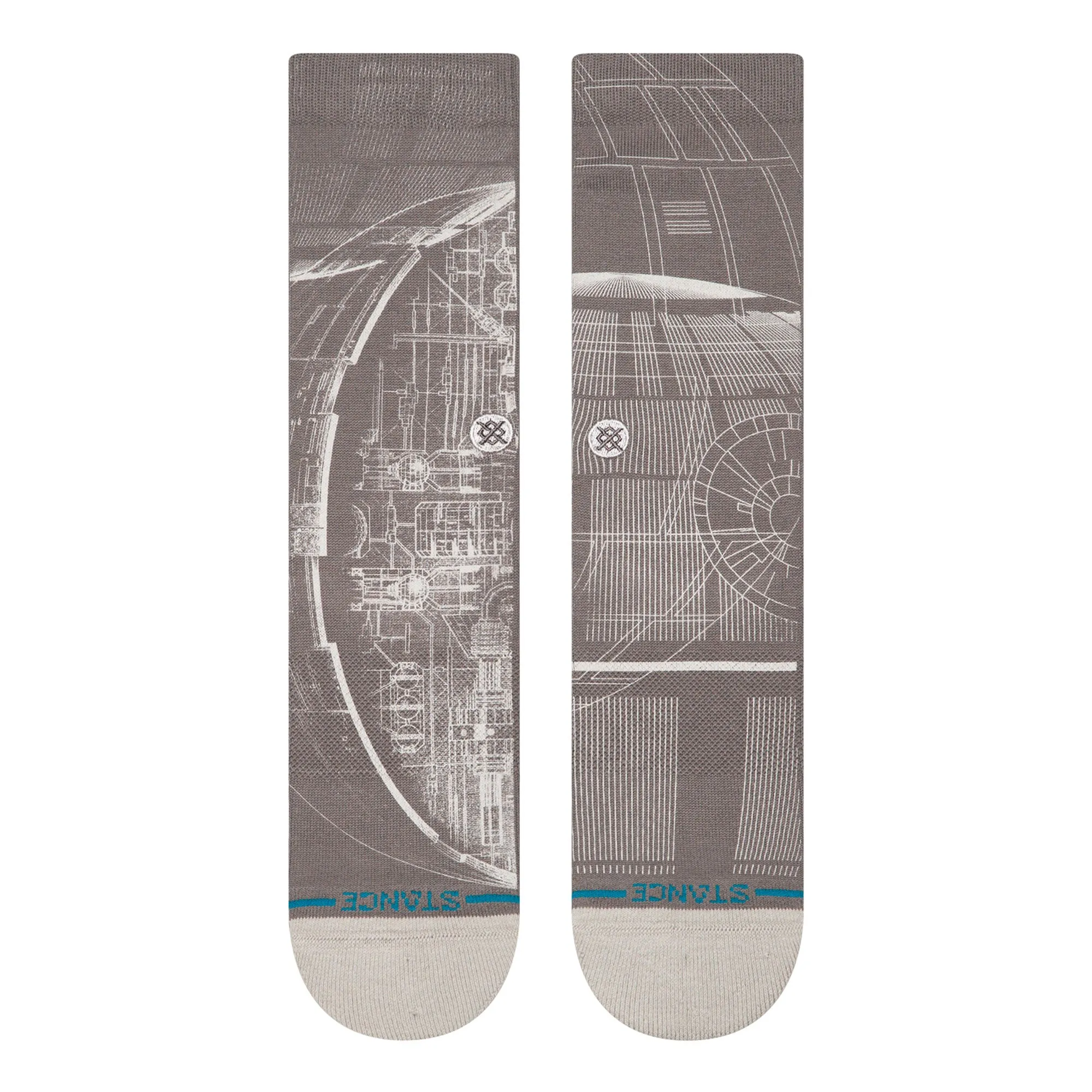 Death Star SW Crew Socks sold by OVERKILL product image thumbnail 3