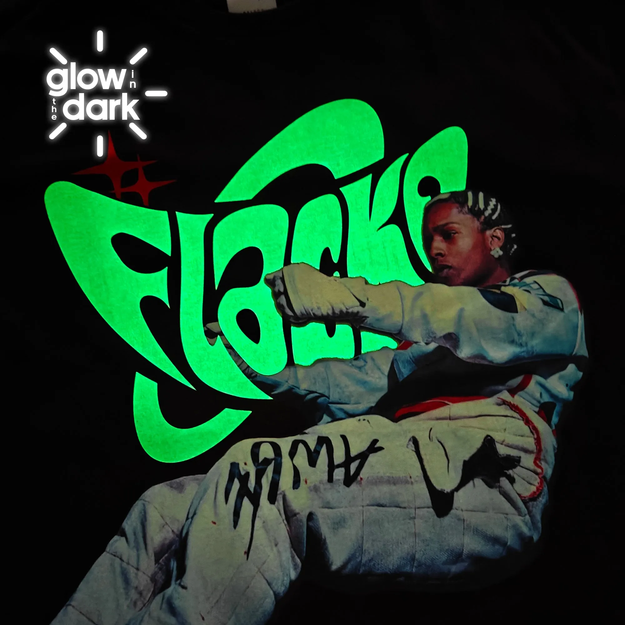 Flacko Drive Tee sold by OVERKILL product image thumbnail 3