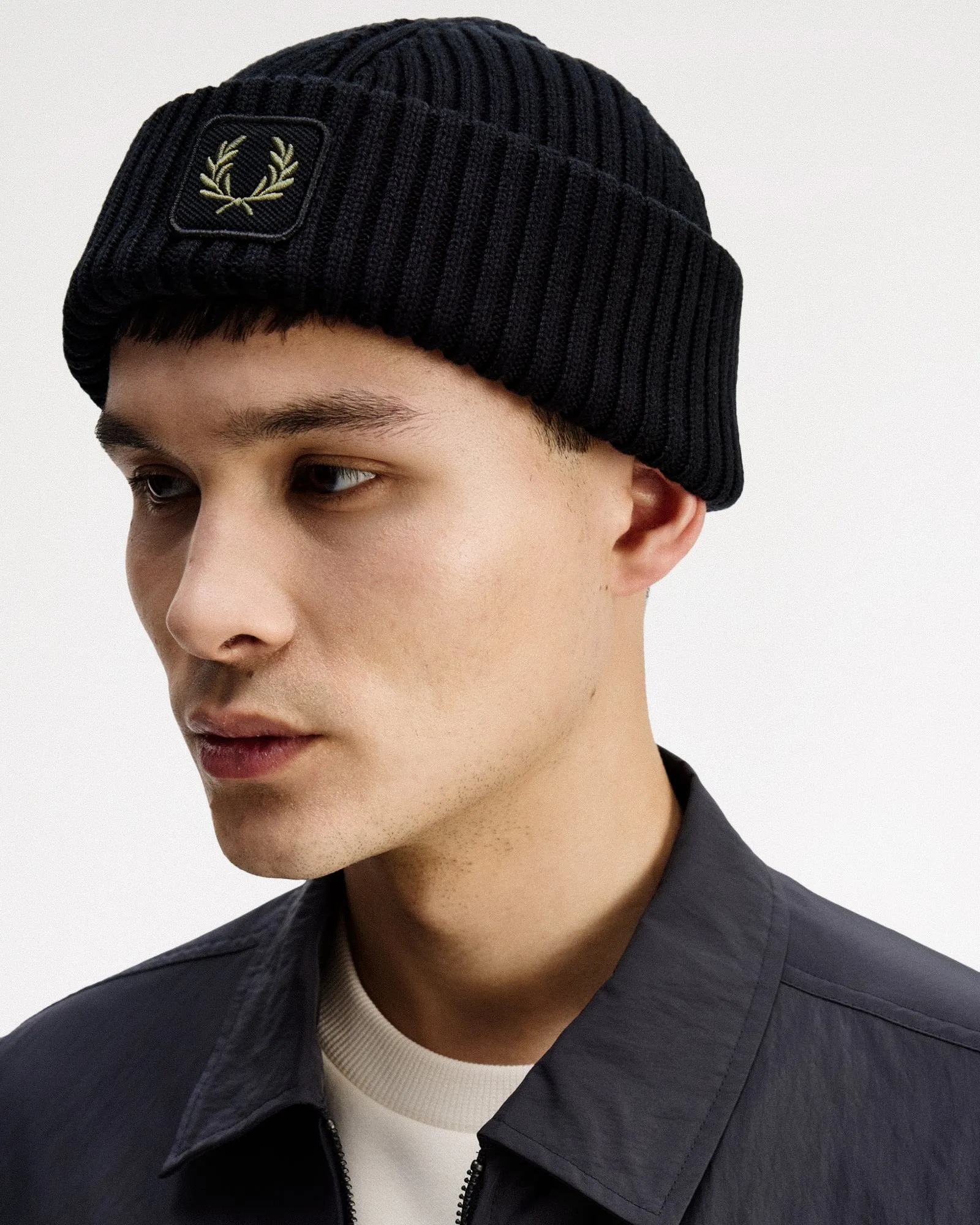 Cotton Ribbed Beanie sold by OVERKILL product image thumbnail 3