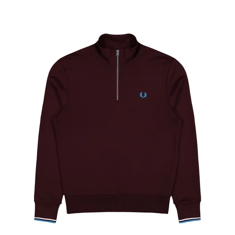 Half Zip Sweatshirt made by Fred Perry