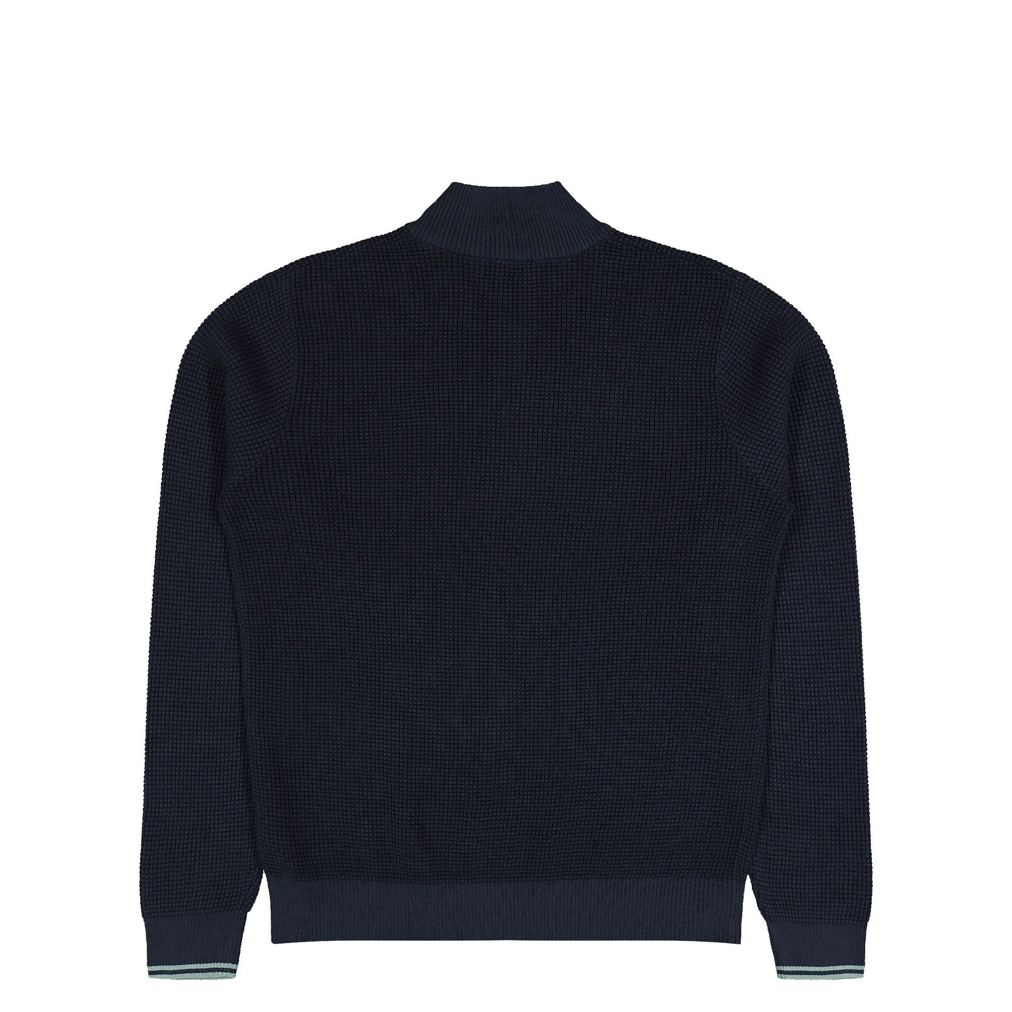 Waffle Stitch Half Zip Jumper sold by OVERKILL product image thumbnail 2