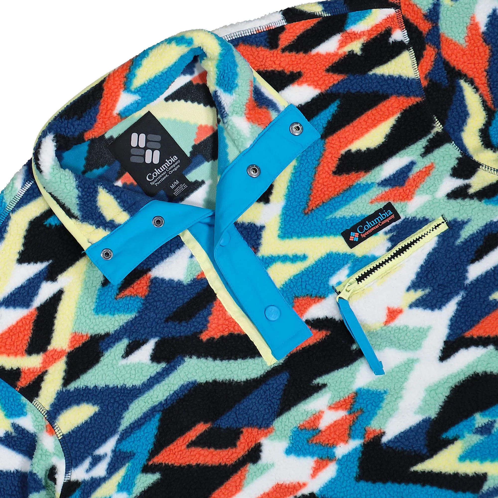 Helvetia II Printed Half Snap Fleece sold by OVERKILL product image thumbnail 3