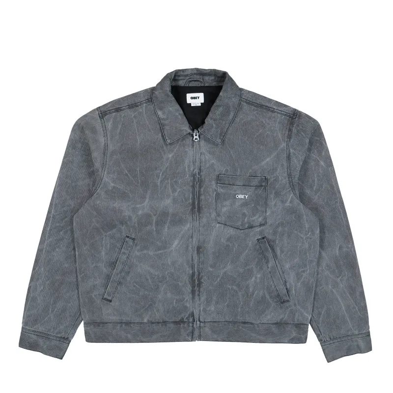 Workman Zip Jacket made by Obey
