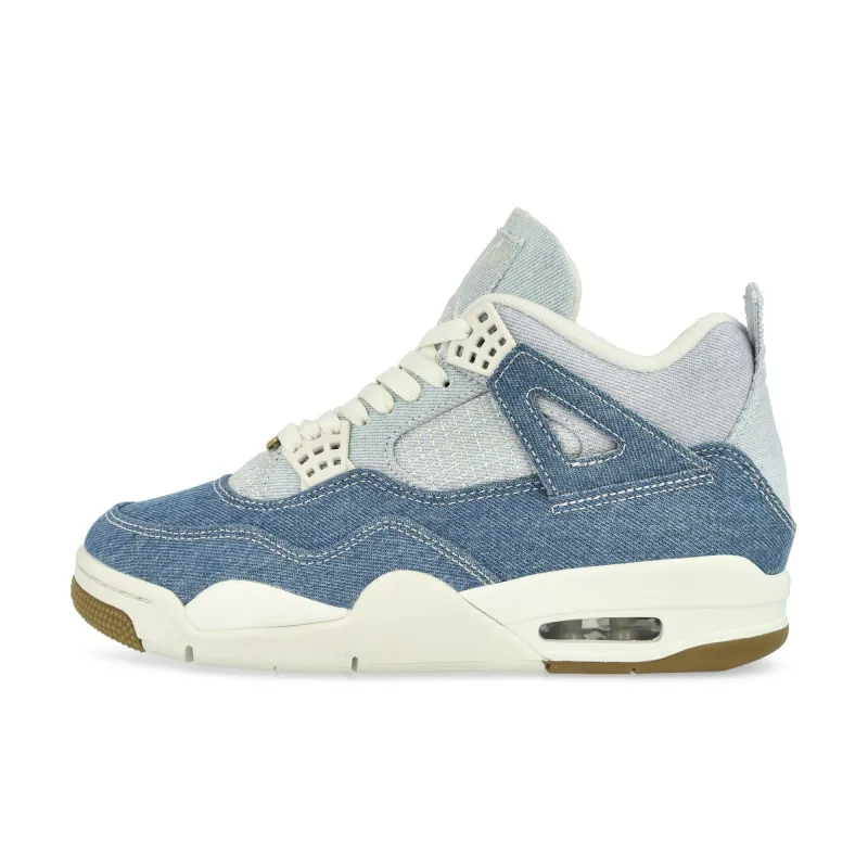 Wmns Air Jordan 4 Retro TEX Denim Worn Blue made by Jordan