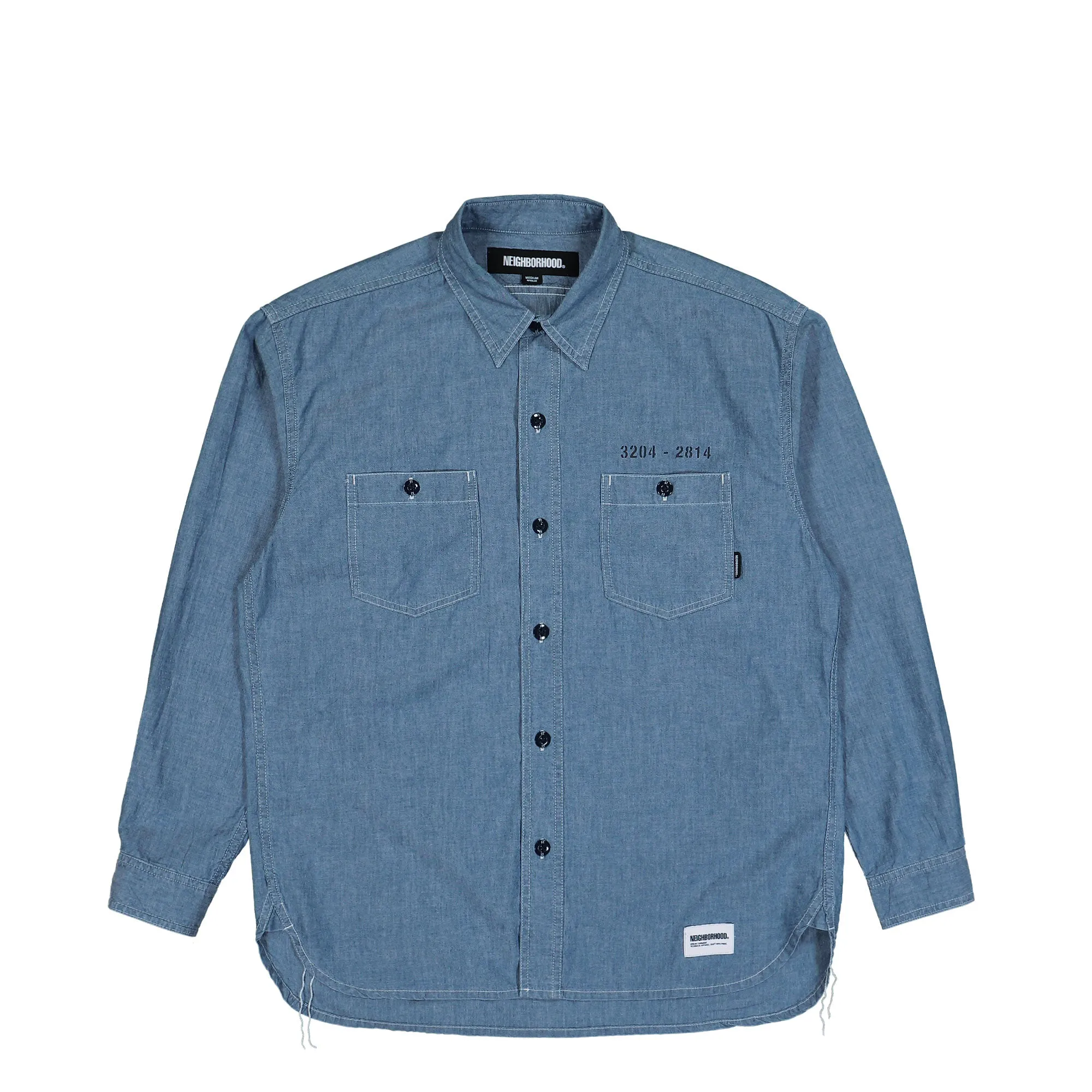 Chambray Shirt LS sold by OVERKILL