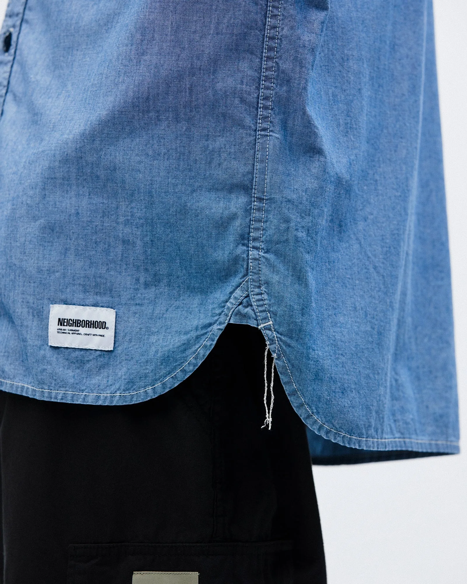 Chambray Shirt LS sold by OVERKILL product image thumbnail 5