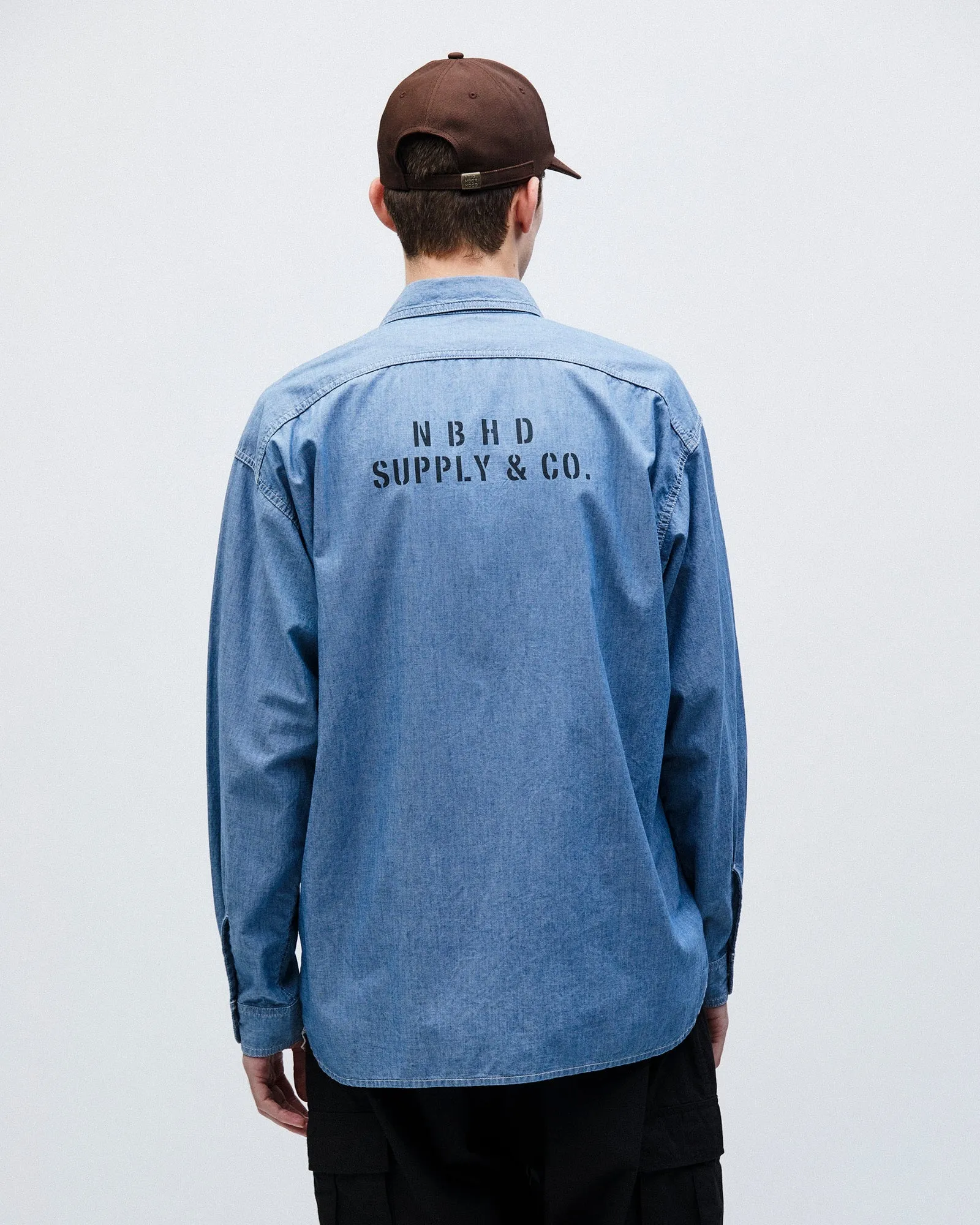 Chambray Shirt LS sold by OVERKILL product image thumbnail 4