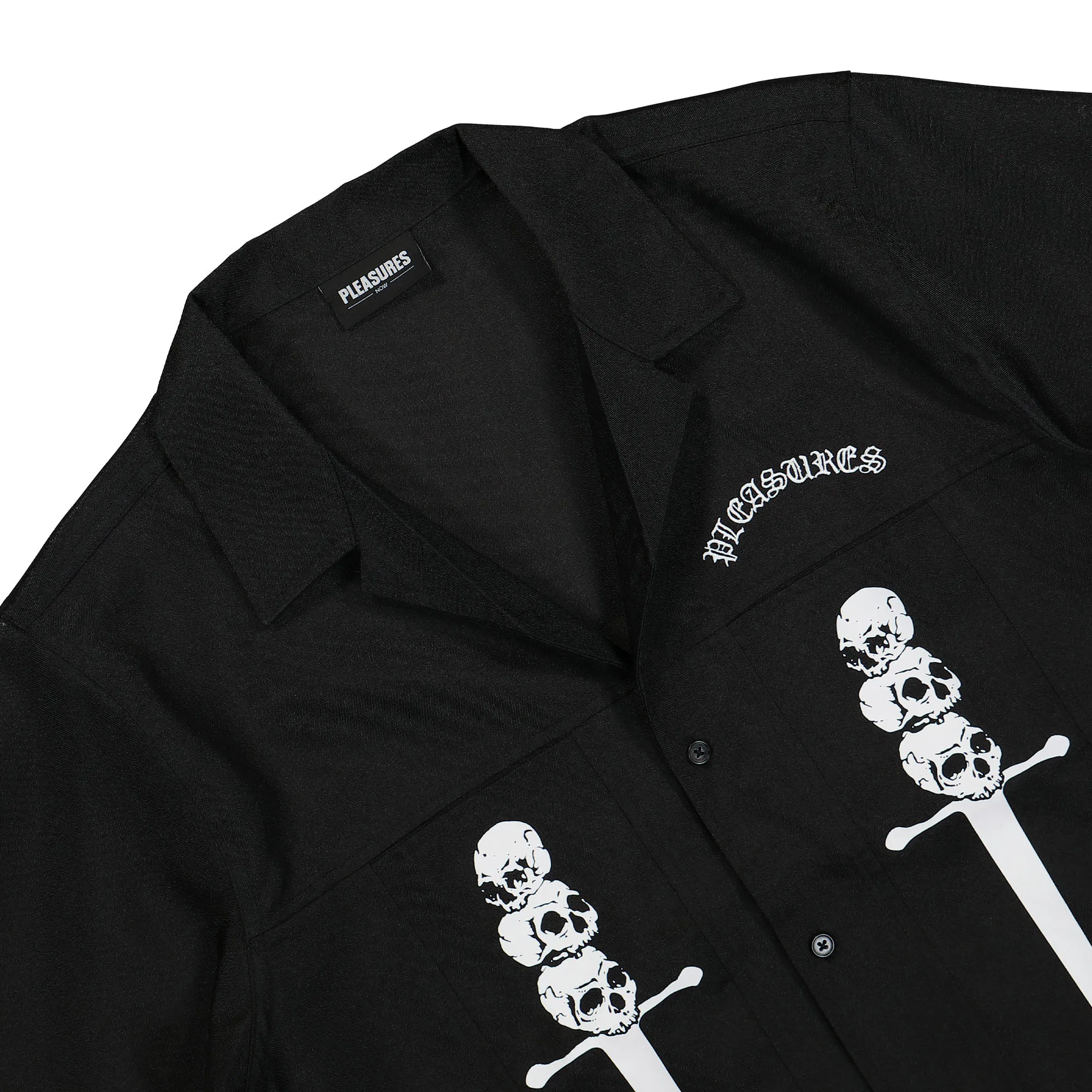 Luster Camp Collar Button Down Shirt sold by OVERKILL product image thumbnail 3