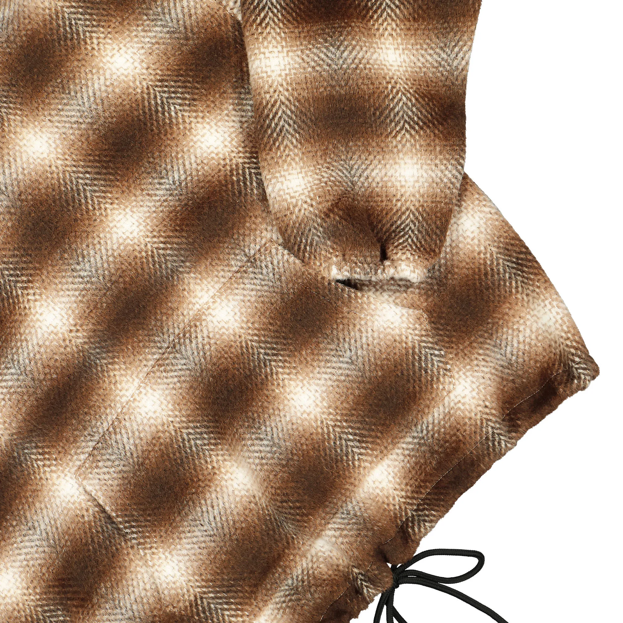Beyond Plaid Woven Hoodie sold by OVERKILL product image thumbnail 4