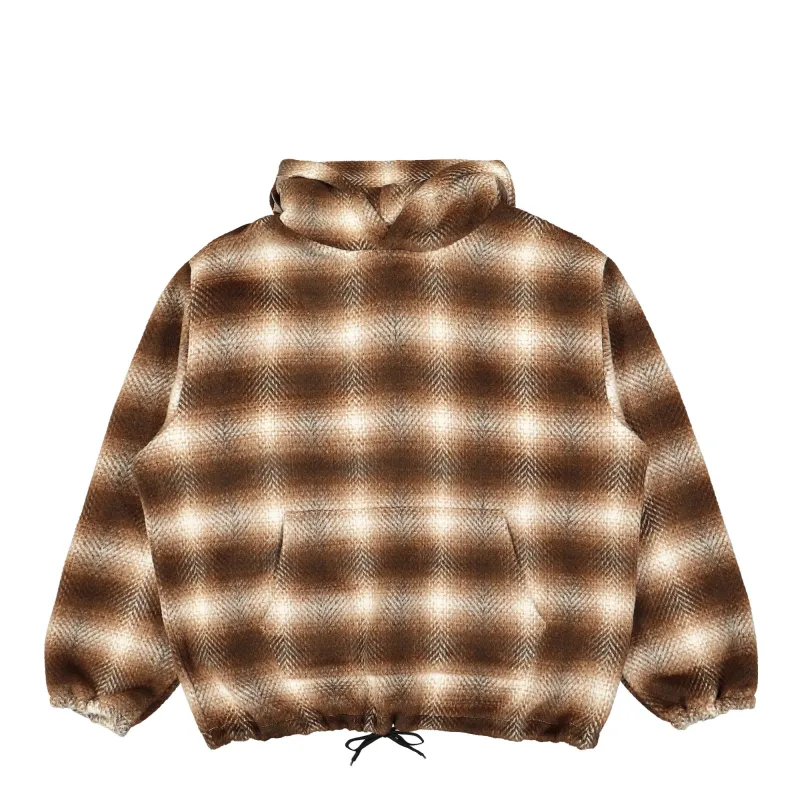 Beyond Plaid Woven Hoodie made by Pleasures