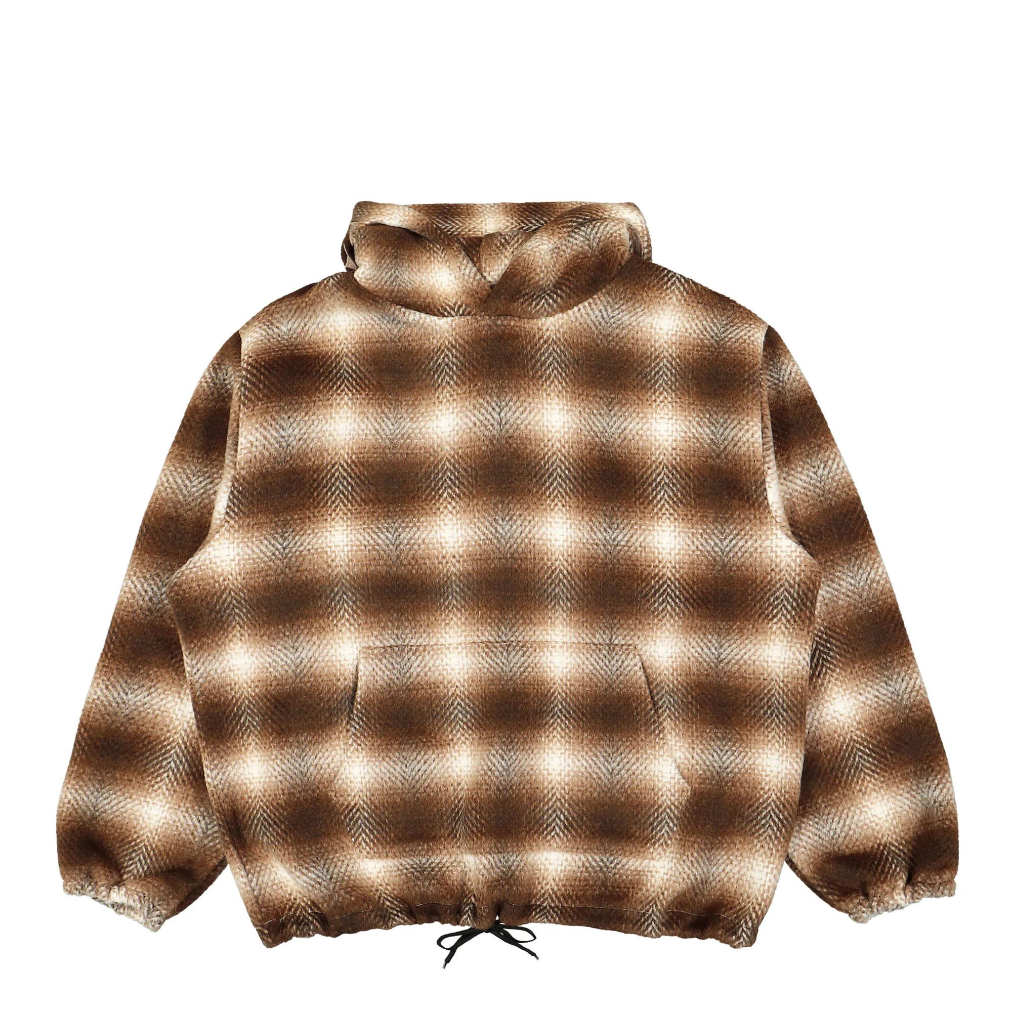 Beyond Plaid Woven Hoodie sold by OVERKILL