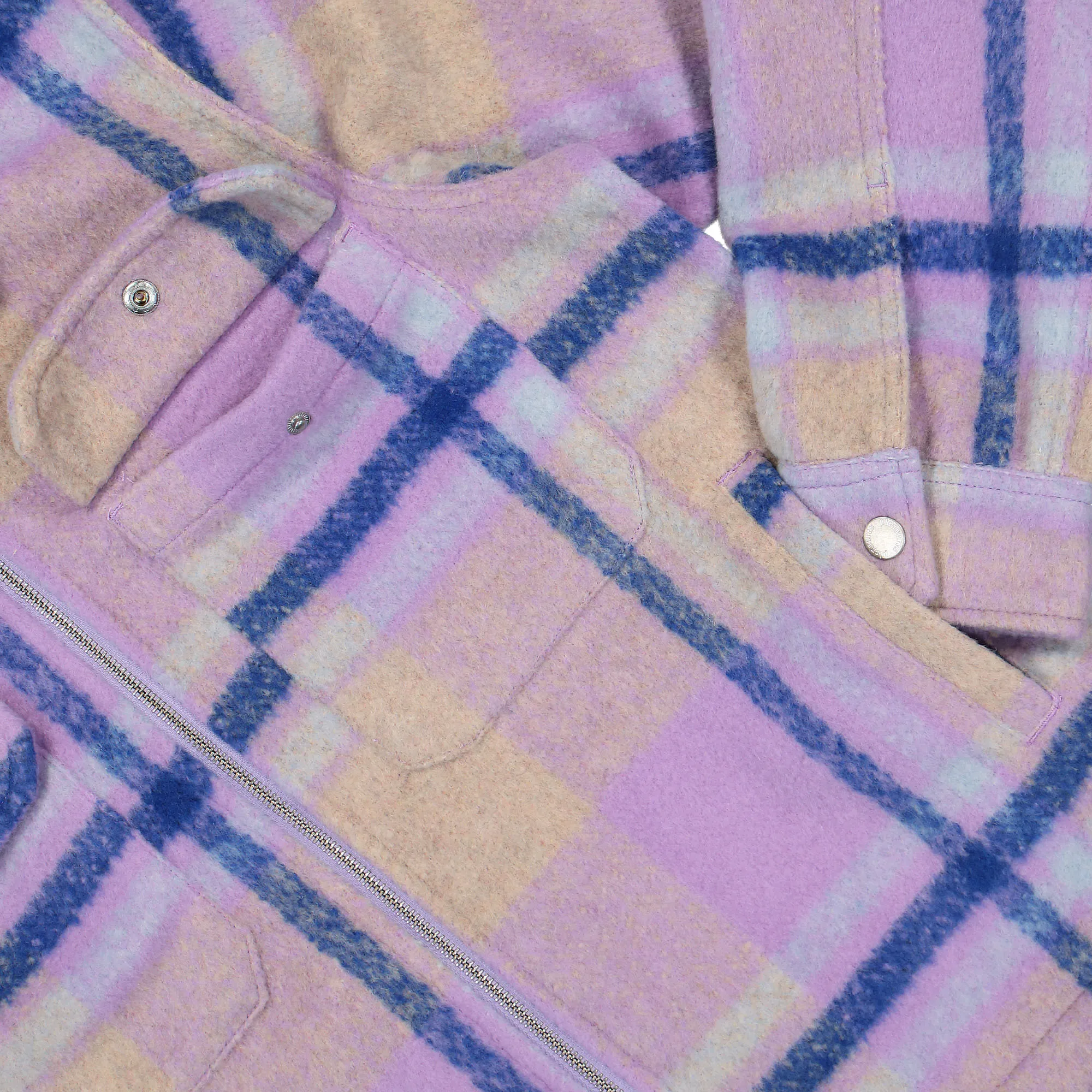 Folklore Plaid Work Jacket sold by OVERKILL product image thumbnail 4
