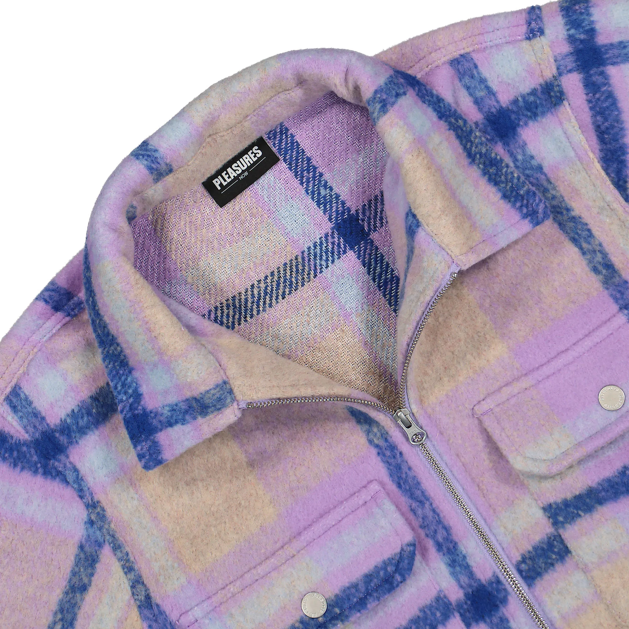 Folklore Plaid Work Jacket sold by OVERKILL product image thumbnail 3