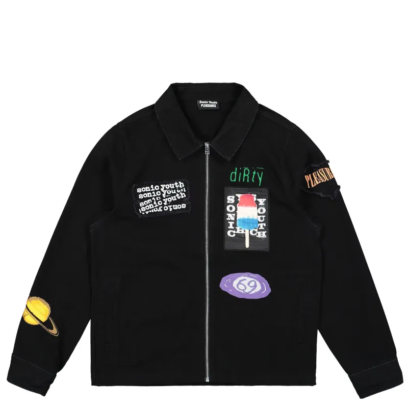 Sonic Youth Work Jacket made by Pleasures