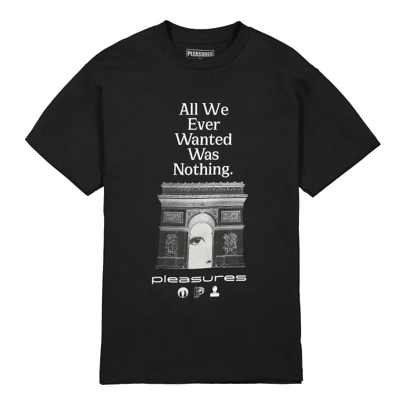 Nothing T-Shirt made by Pleasures