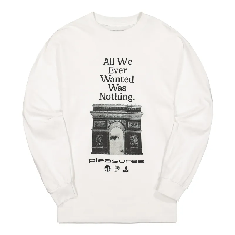 Nothing Long Sleeve T-Shirt sold by OVERKILL