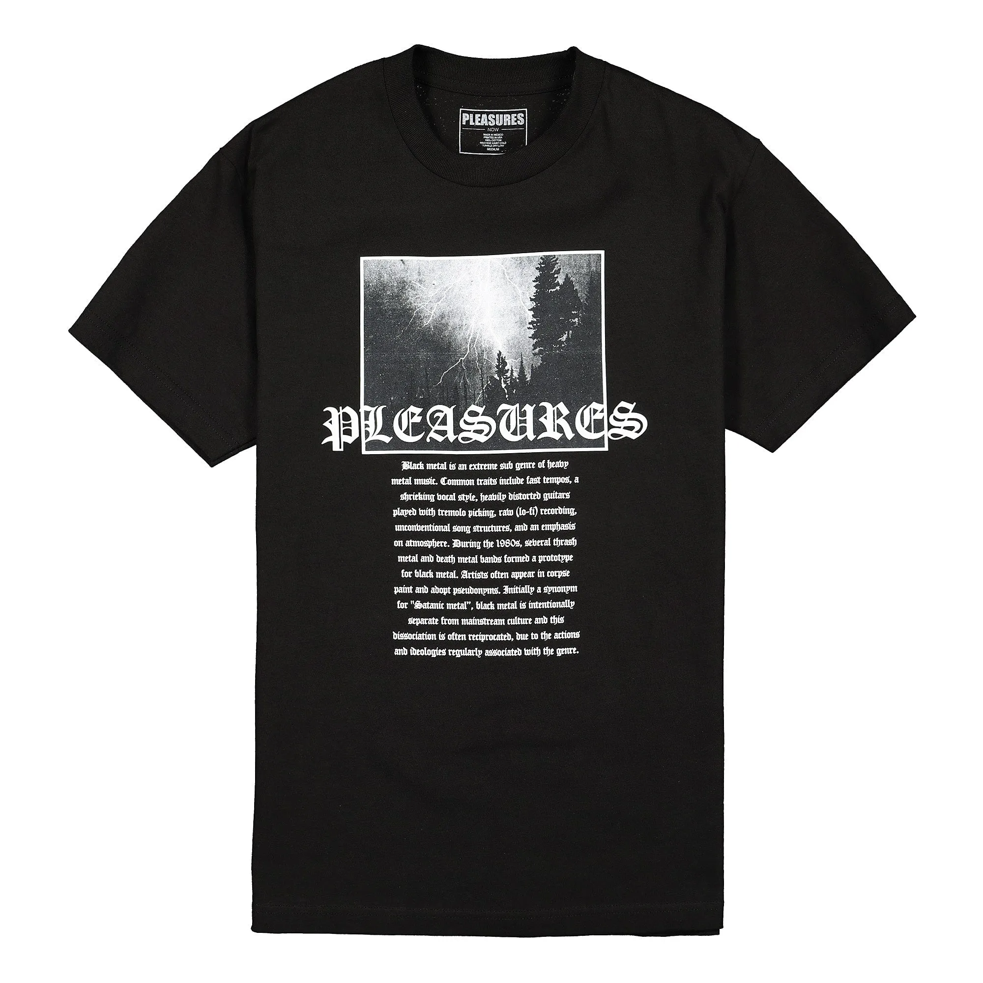 Now Black Metal T-Shirt sold by OVERKILL