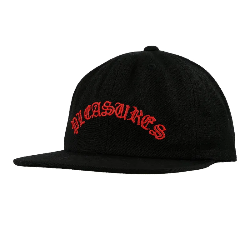 Now Old E Snapback Hat made by Pleasures