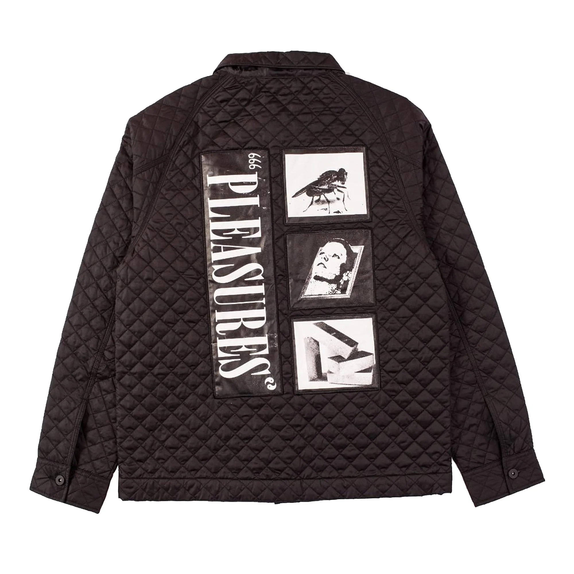 Rodman Quilted Satin Chore Jacket sold by OVERKILL