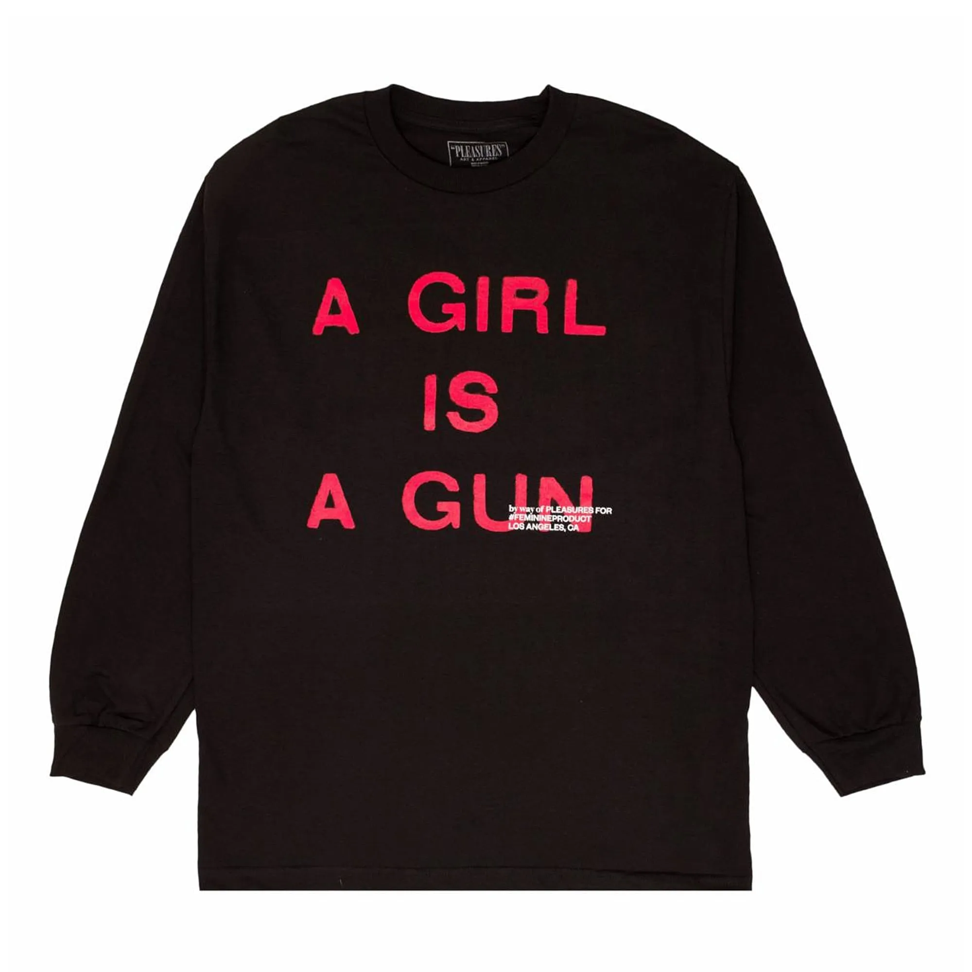 Girl Is A Gun Long Sleeve T-Shirt sold by OVERKILL