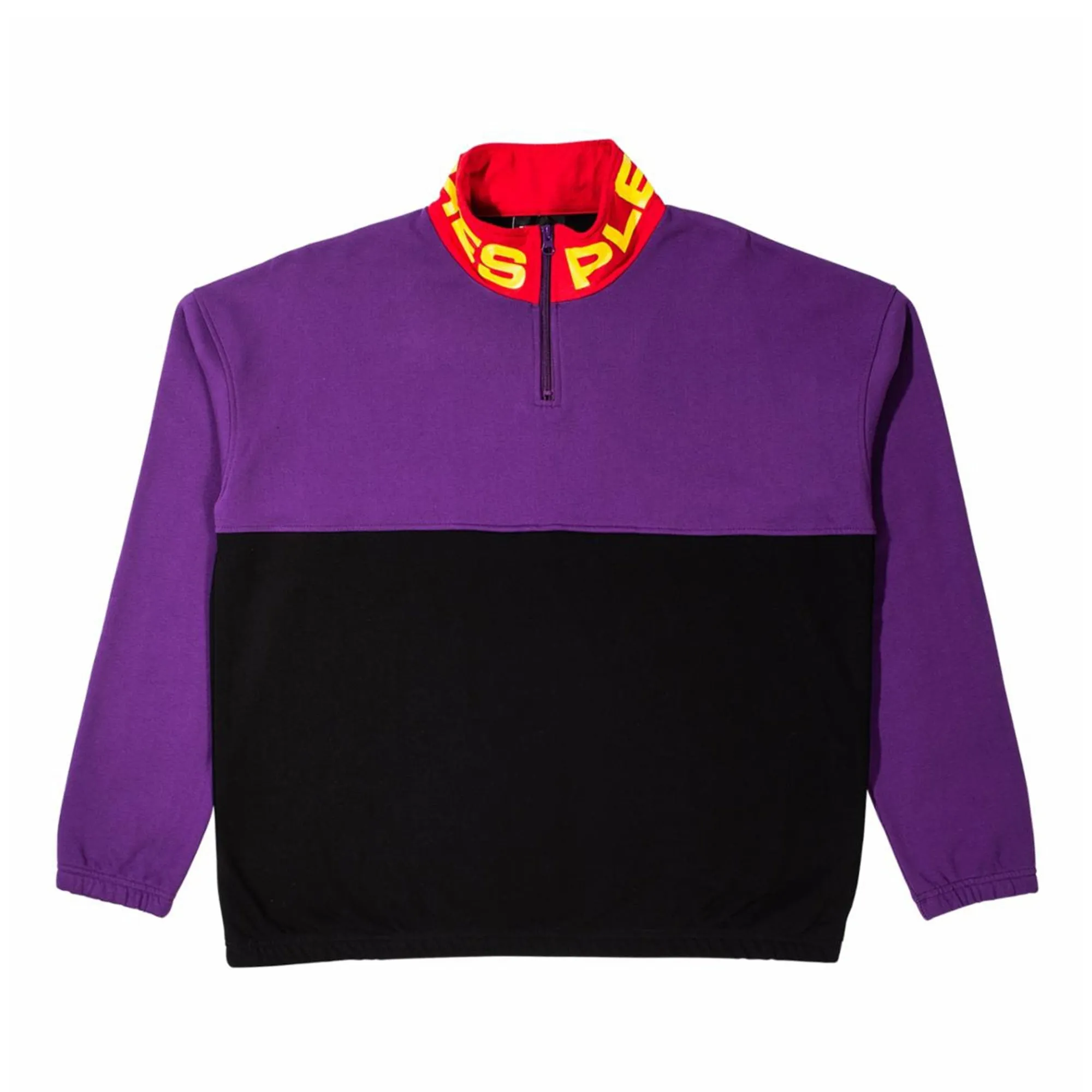 Misfit Color Block Half Zip Sweater sold by OVERKILL