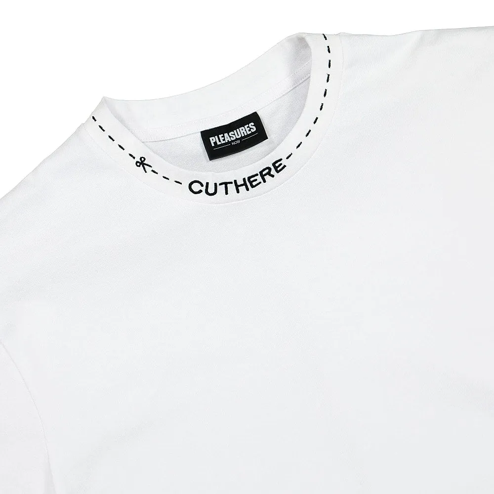 Cut Here Heavy Weight Shirt sold by OVERKILL product image thumbnail 3