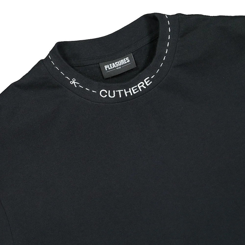 Cut Here Heavy Weight Shirt sold by OVERKILL product image thumbnail 3