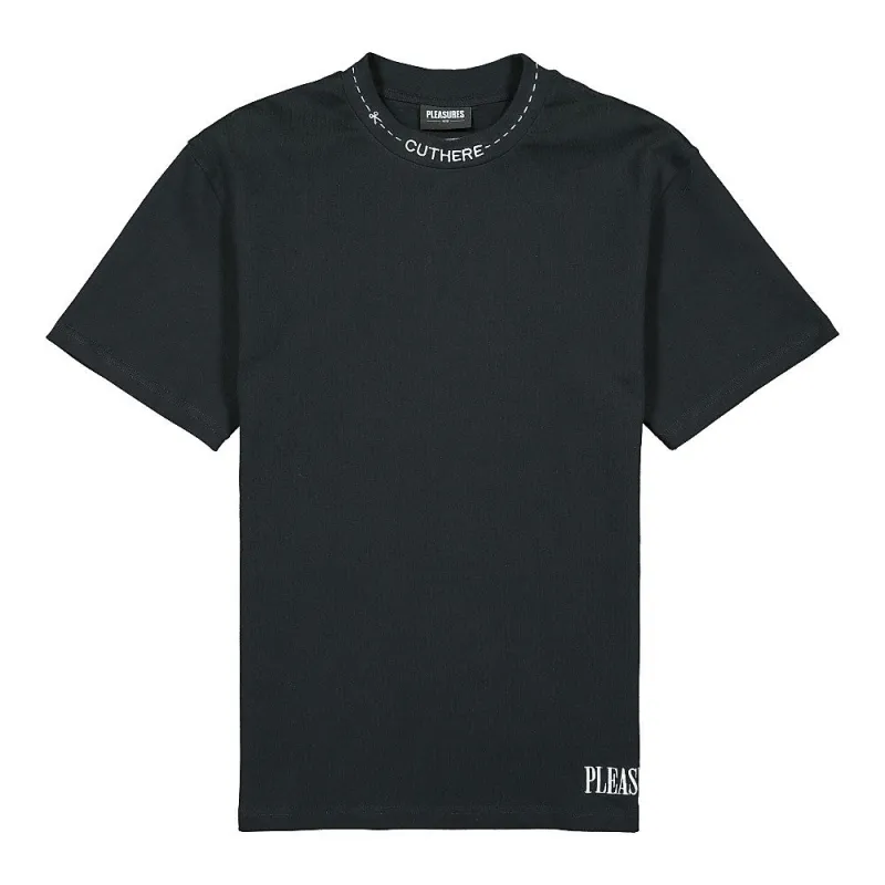 Cut Here Heavy Weight Shirt made by Pleasures