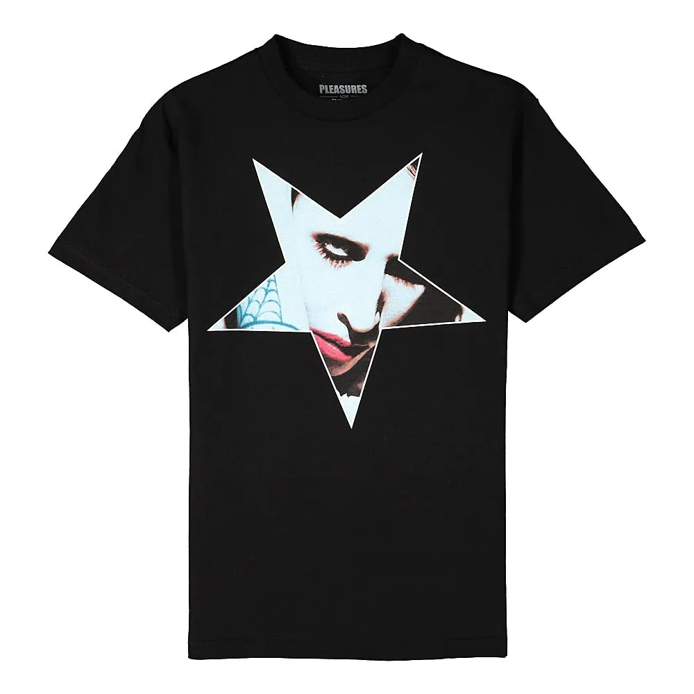 Marilyn Manson x Pleasures Fingers T-Shirt sold by OVERKILL