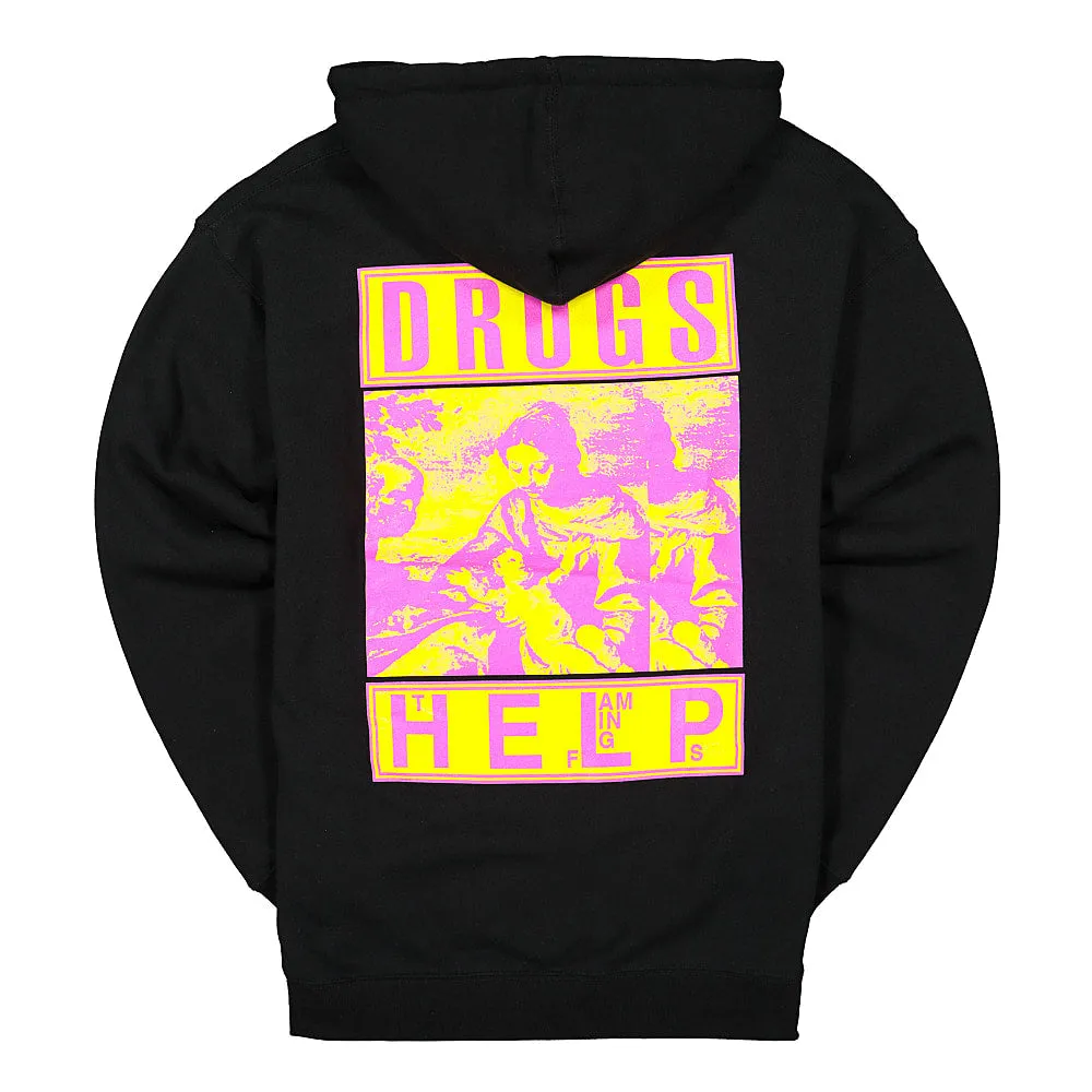 Drugs Help Hoody sold by OVERKILL product image thumbnail 2