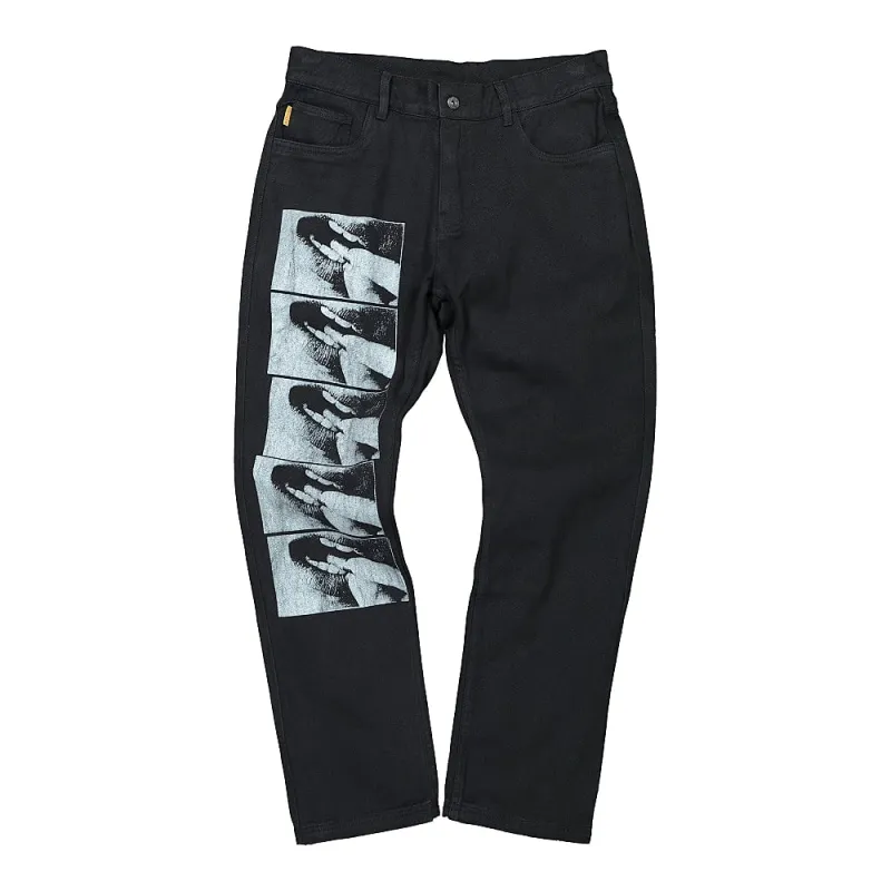 Swallow Denim Jeans made by Pleasures