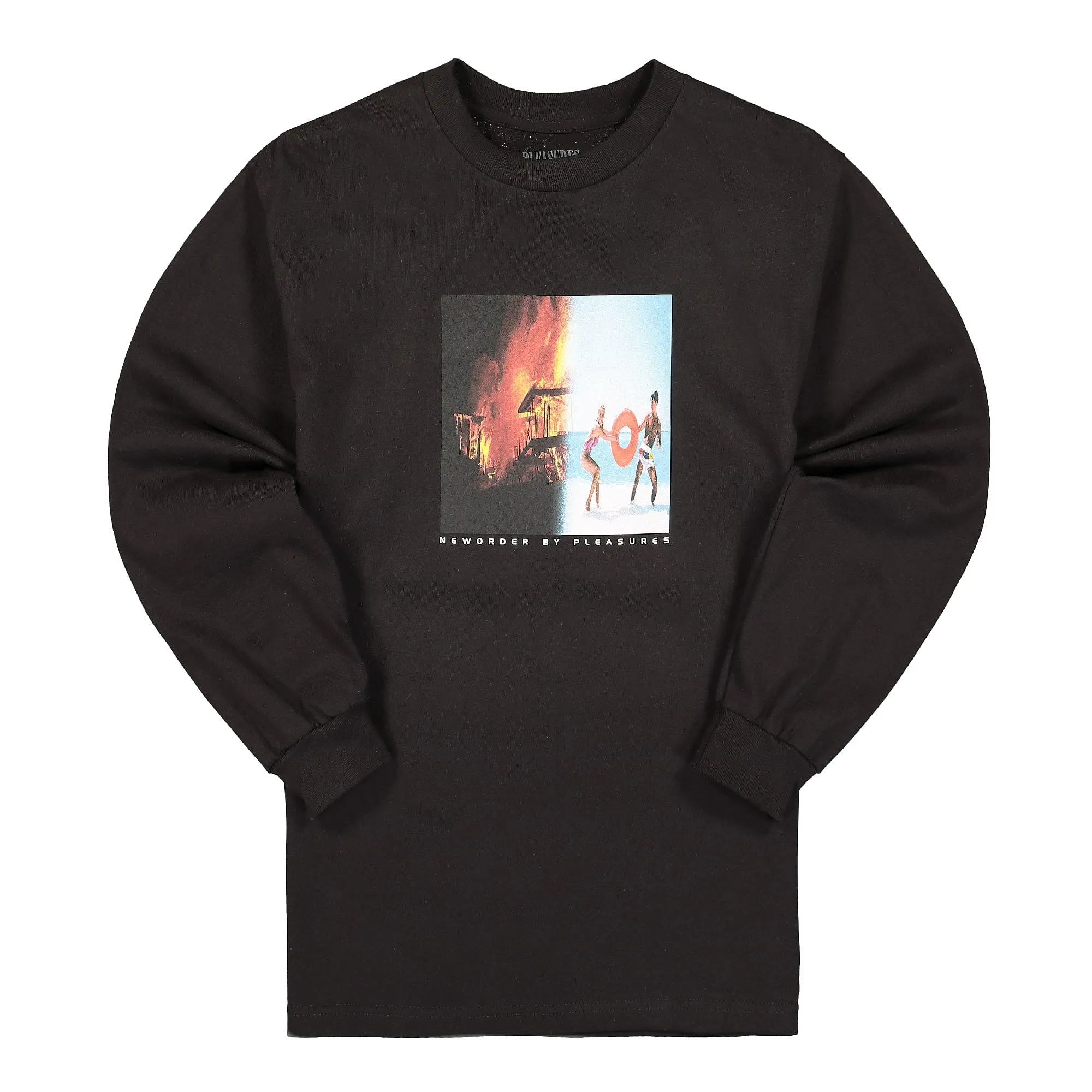 New Order x Pleasures Republic Long Sleeve sold by OVERKILL