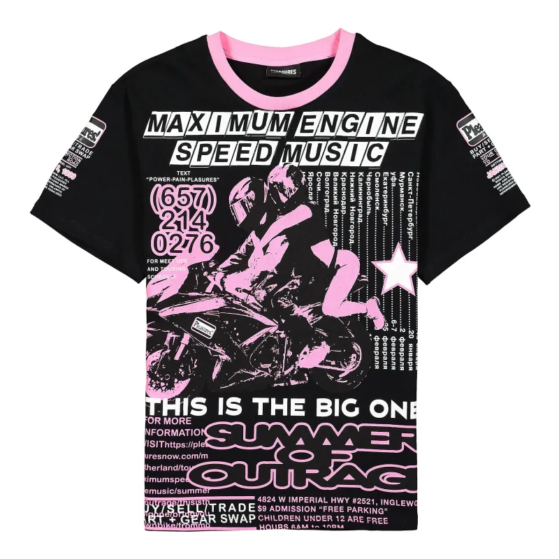 Speed Music Heavyweight Shirt made by Pleasures