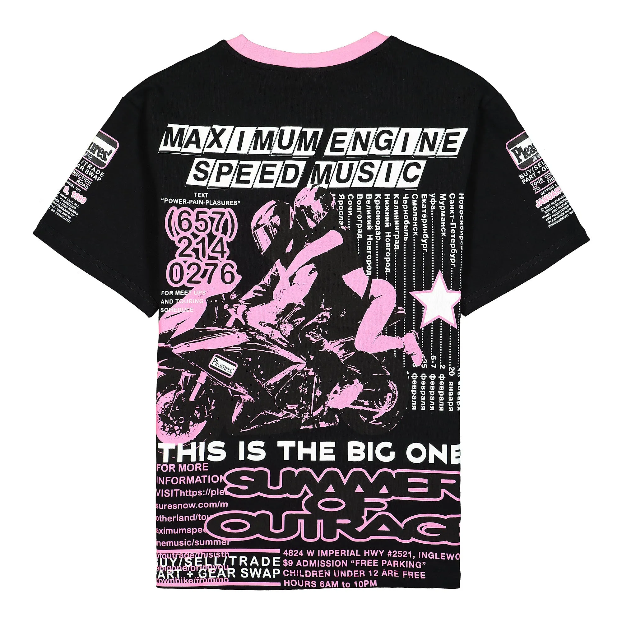 Speed Music Heavyweight Shirt sold by OVERKILL product image thumbnail 2