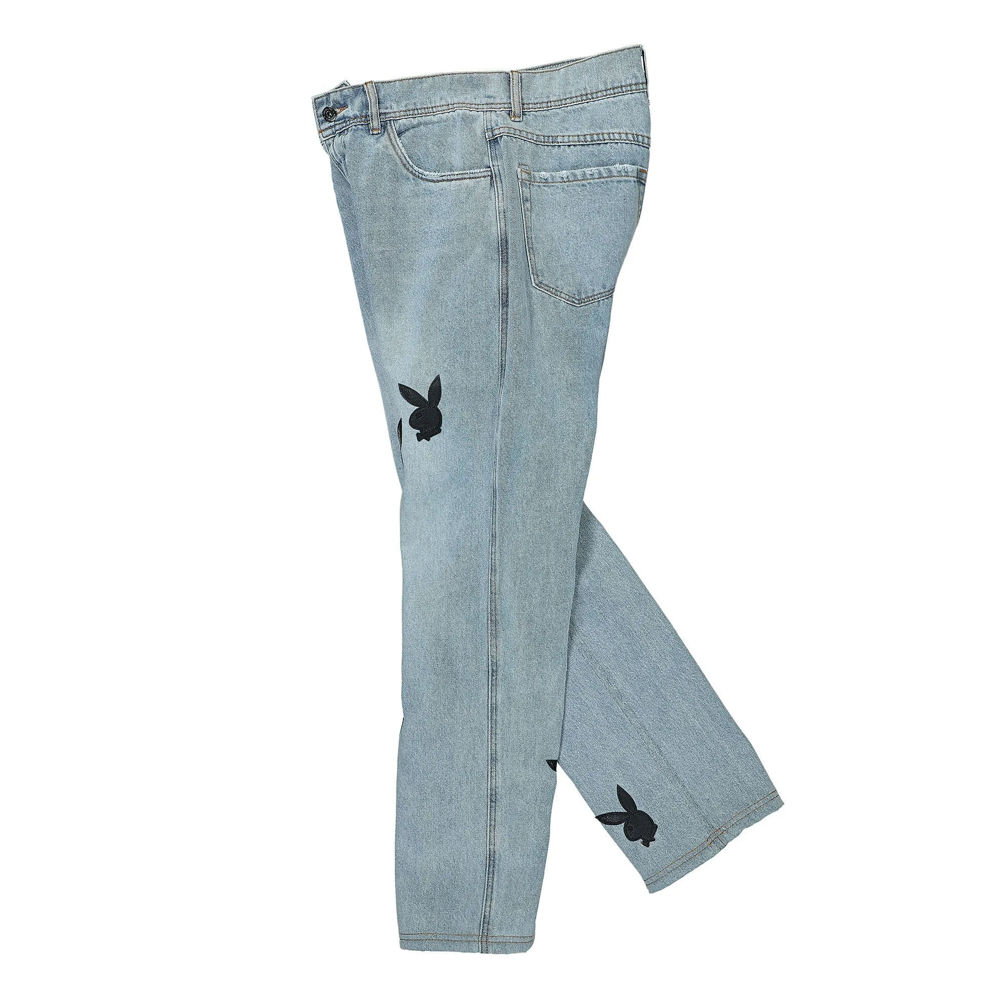 Bunny Applique Denim Jeans sold by OVERKILL product image thumbnail 3