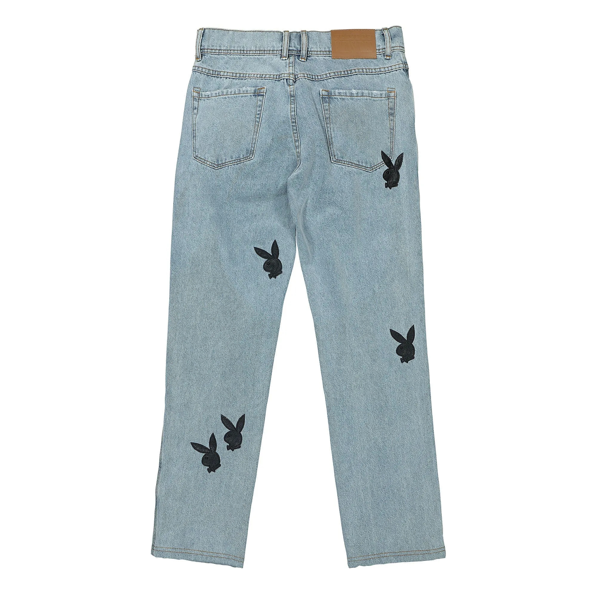 Bunny Applique Denim Jeans sold by OVERKILL product image thumbnail 2