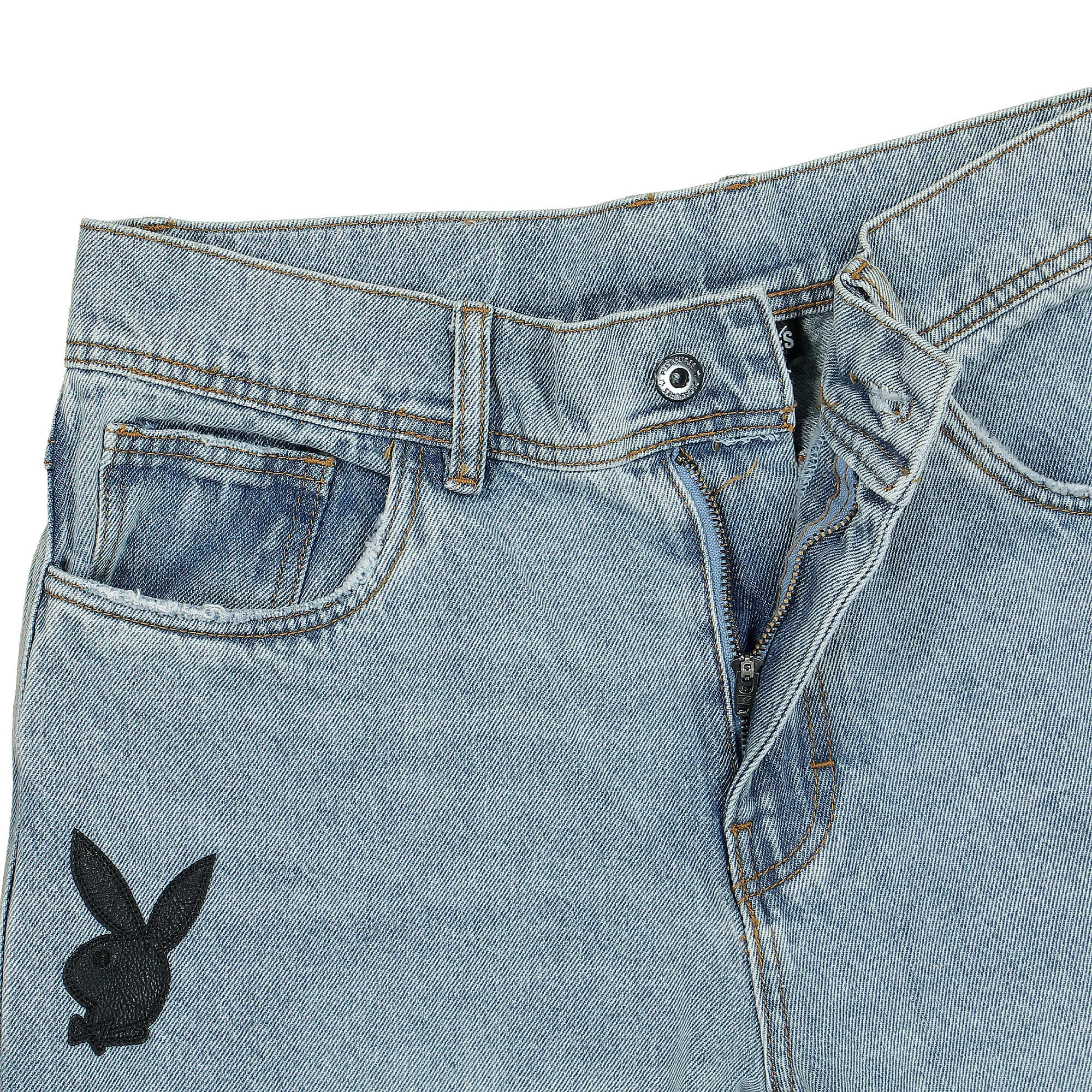 Bunny Applique Denim Jeans sold by OVERKILL product image thumbnail 4