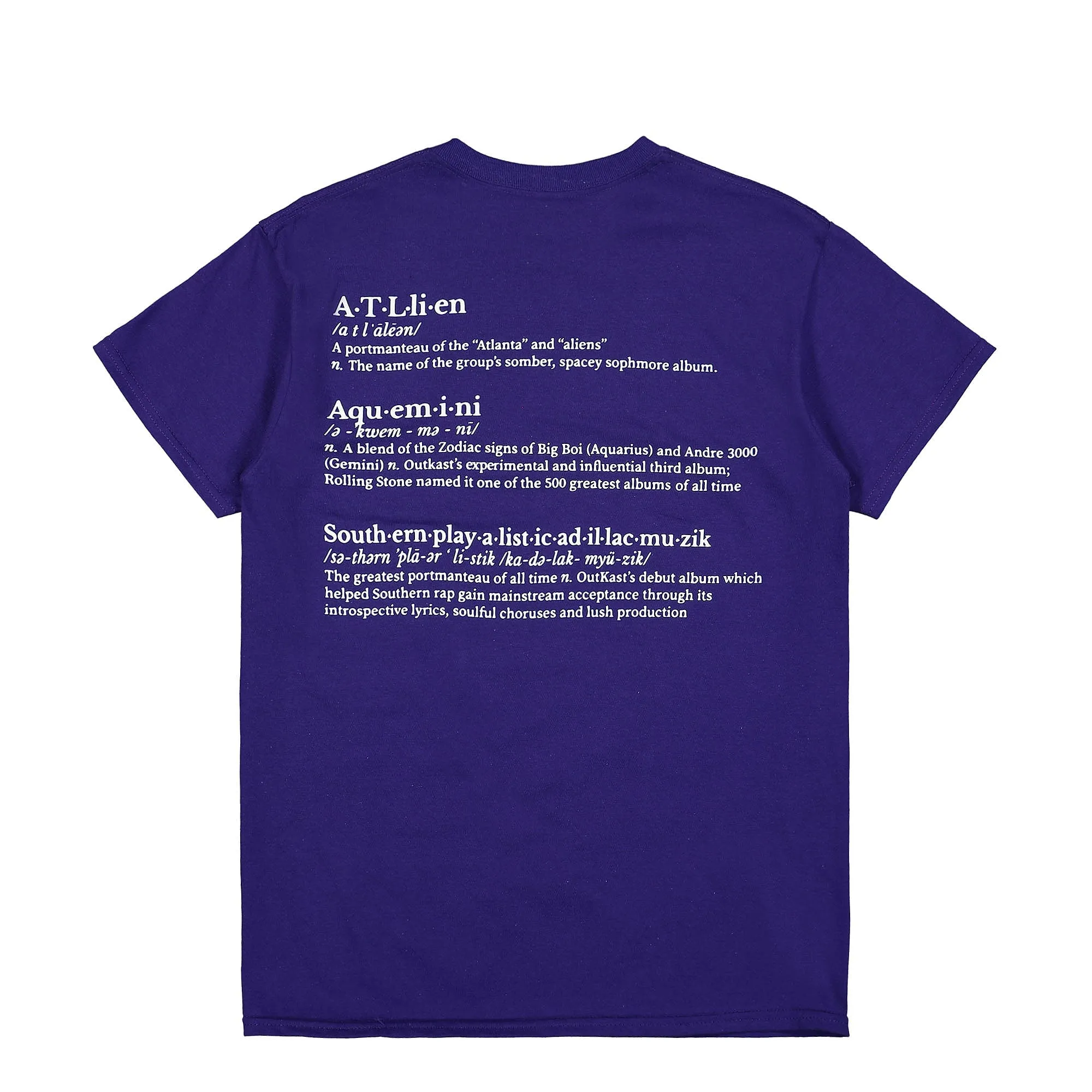 Vocabulary T-Shirt sold by OVERKILL product image thumbnail 3