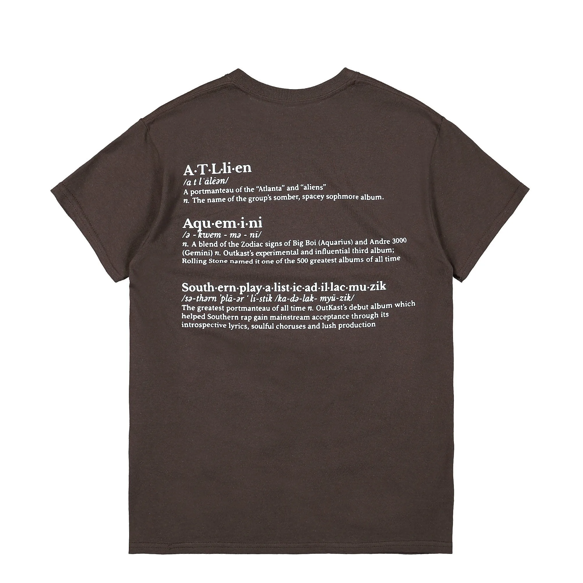 Vocabulary T-Shirt sold by OVERKILL product image thumbnail 3
