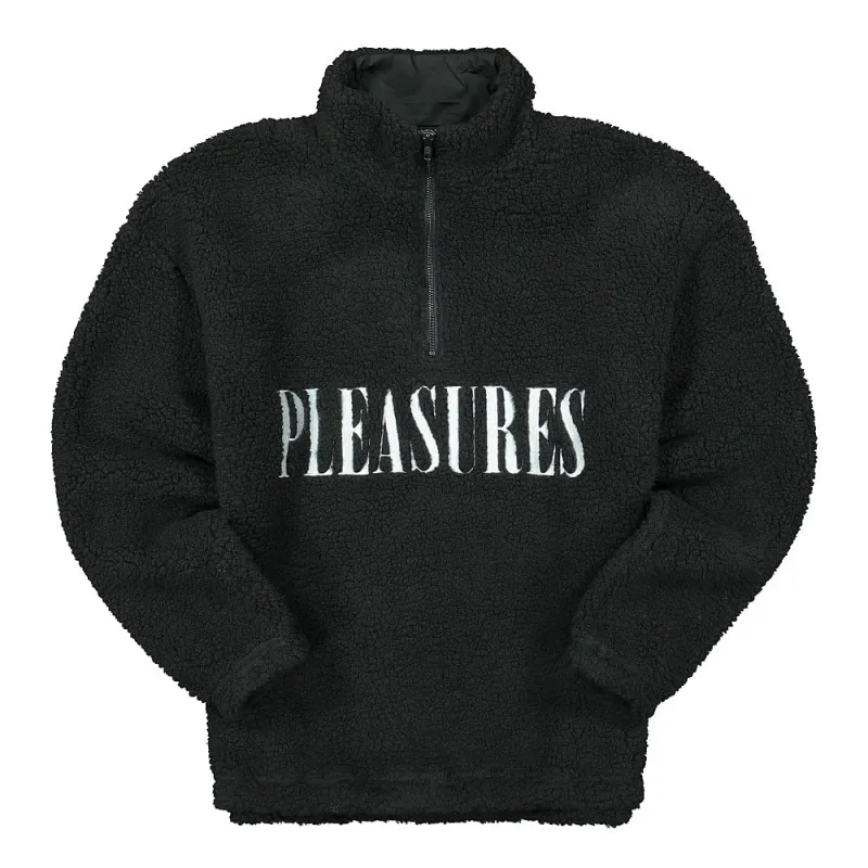 Prayer Quarter Zip Sherpa made by Pleasures