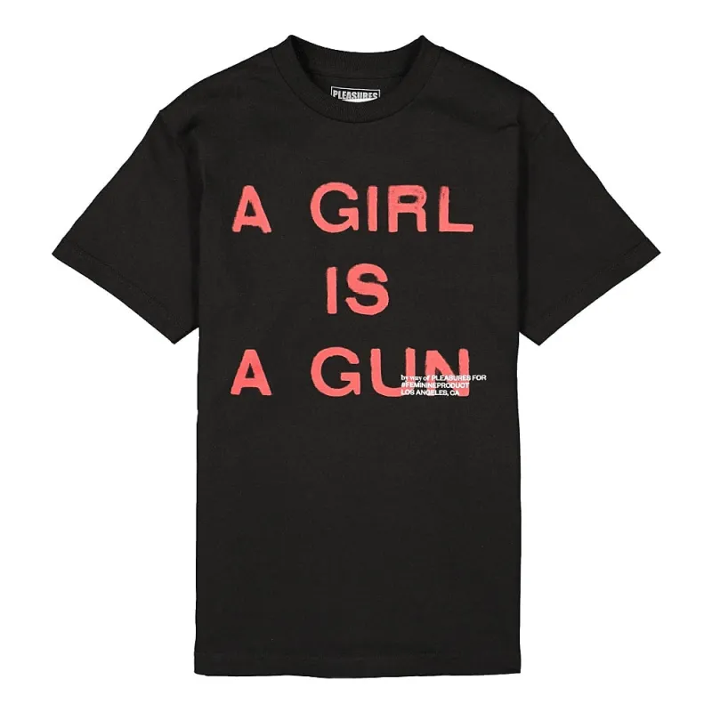 Girl Is A Gun T-Shirt made by Pleasures