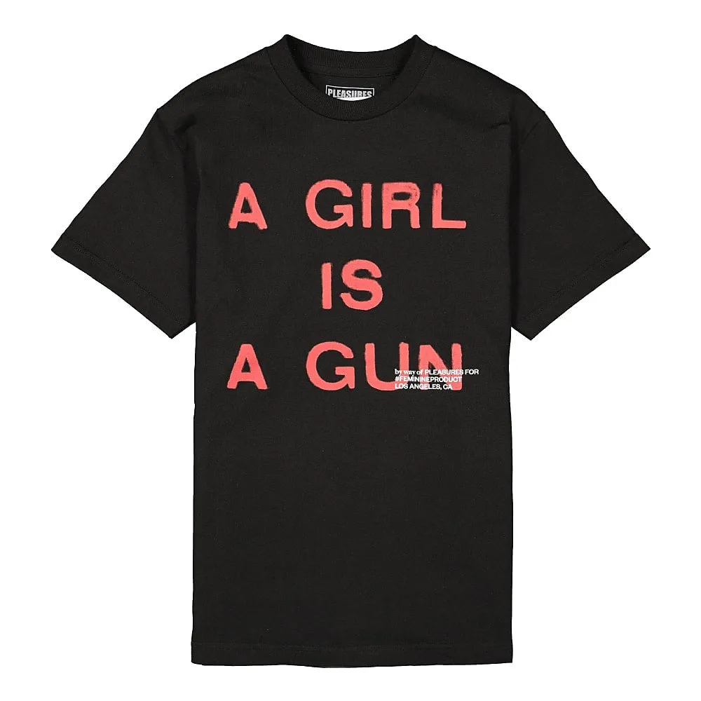 Girl Is A Gun T-Shirt sold by OVERKILL