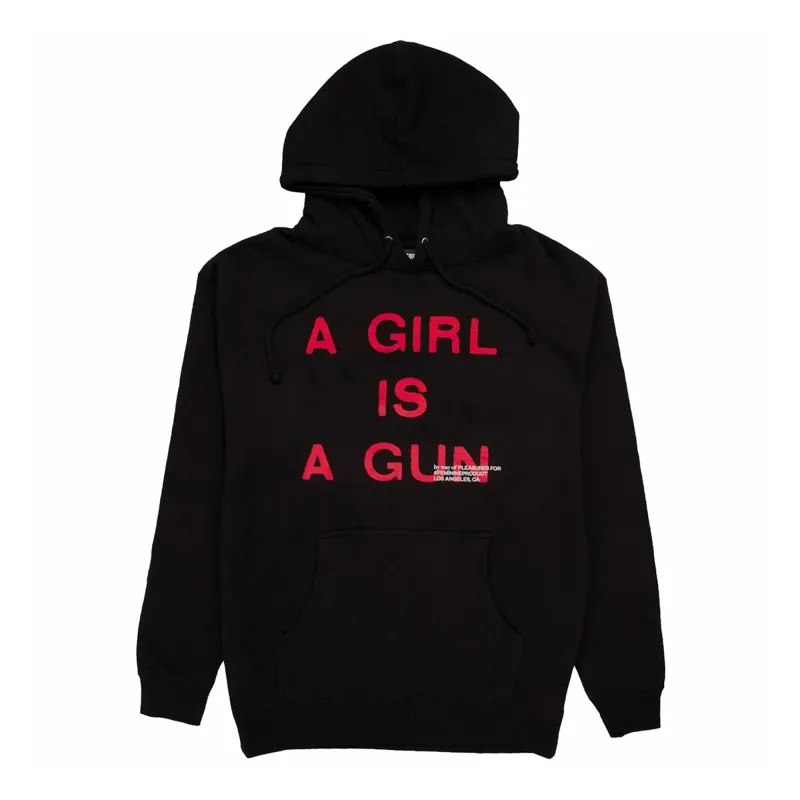 Girl Is A Gun Hoody made by Pleasures