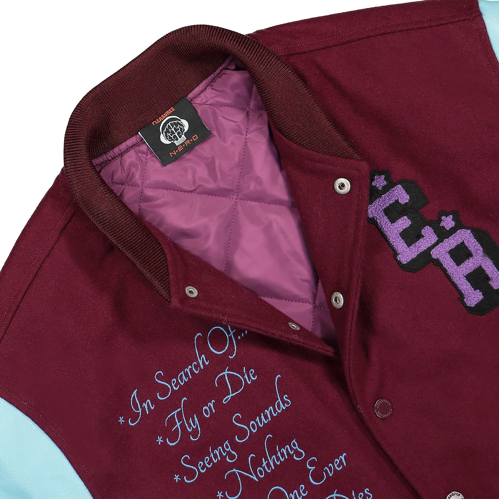 NERD Varsity Jacket sold by OVERKILL product image thumbnail 2
