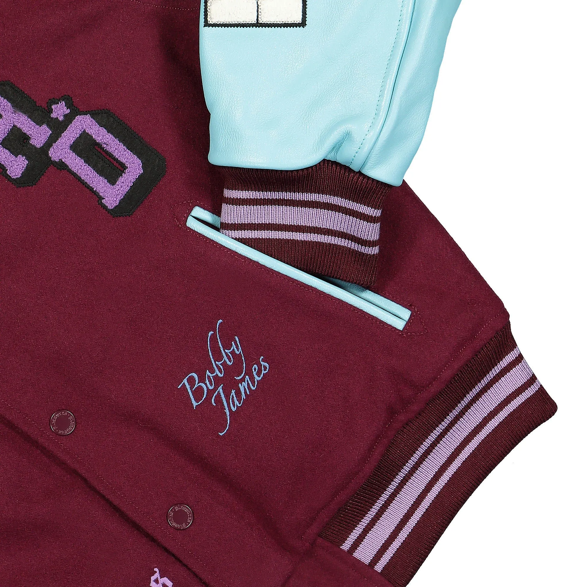 NERD Varsity Jacket sold by OVERKILL product image thumbnail 4