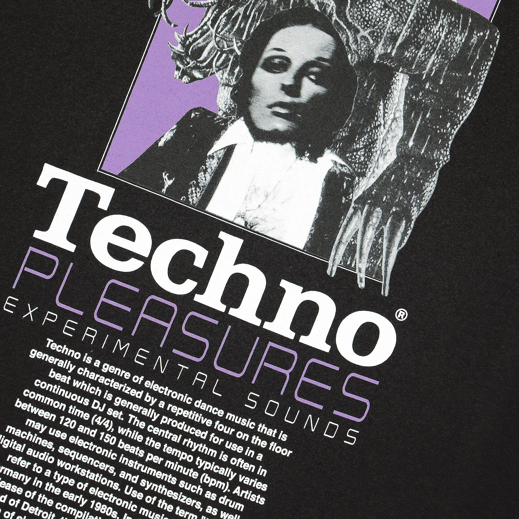 Techno T-Shirt sold by OVERKILL product image thumbnail 4