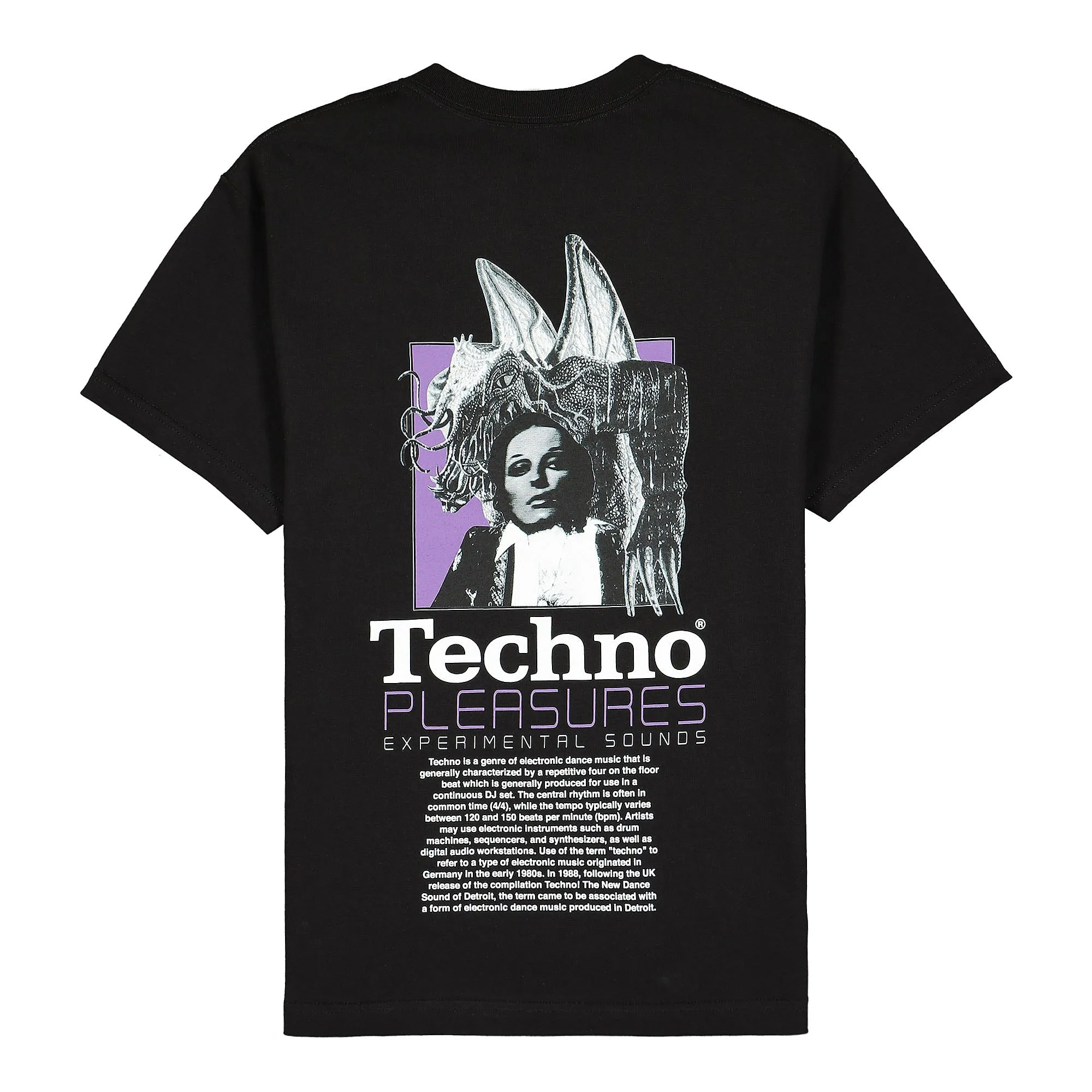 Techno T-Shirt sold by OVERKILL product image thumbnail 2