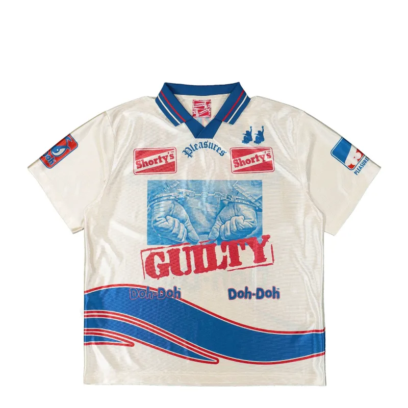 Guilty Soccer Jersey made by Pleasures