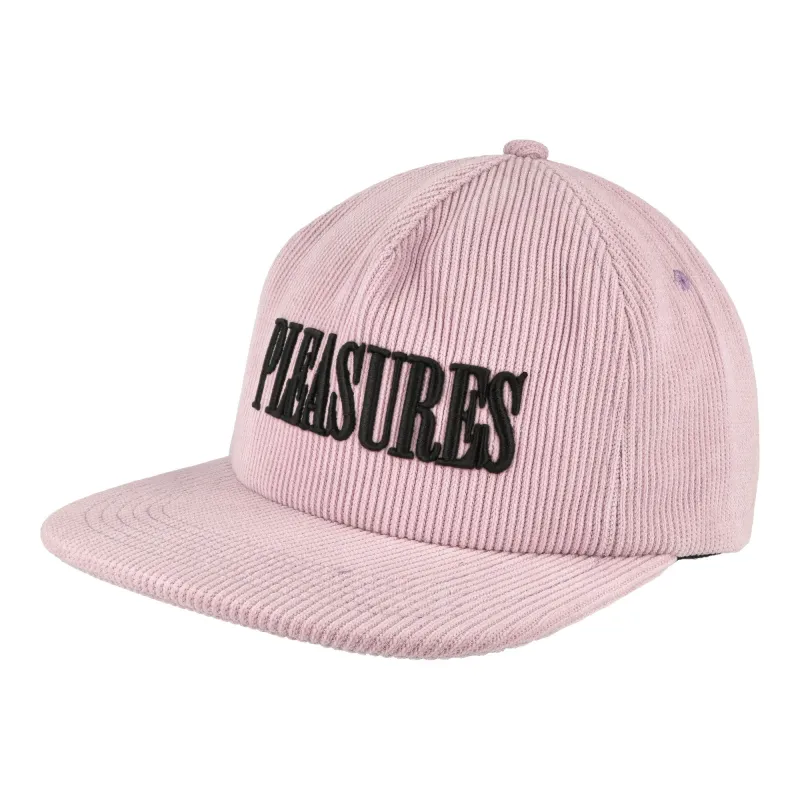 Onyx Corduroy Snapback Cap made by Pleasures